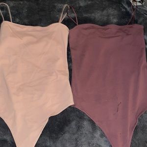 Abercrombie & fitch seamless thong bodysuits